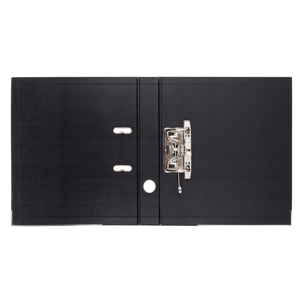 Expert Complete Регистратор PVC, 2-х стороннее покрытие, мет.уг. 50 мм 10 шт. Premier A4 арочный механ. лён черный ЕС100261001