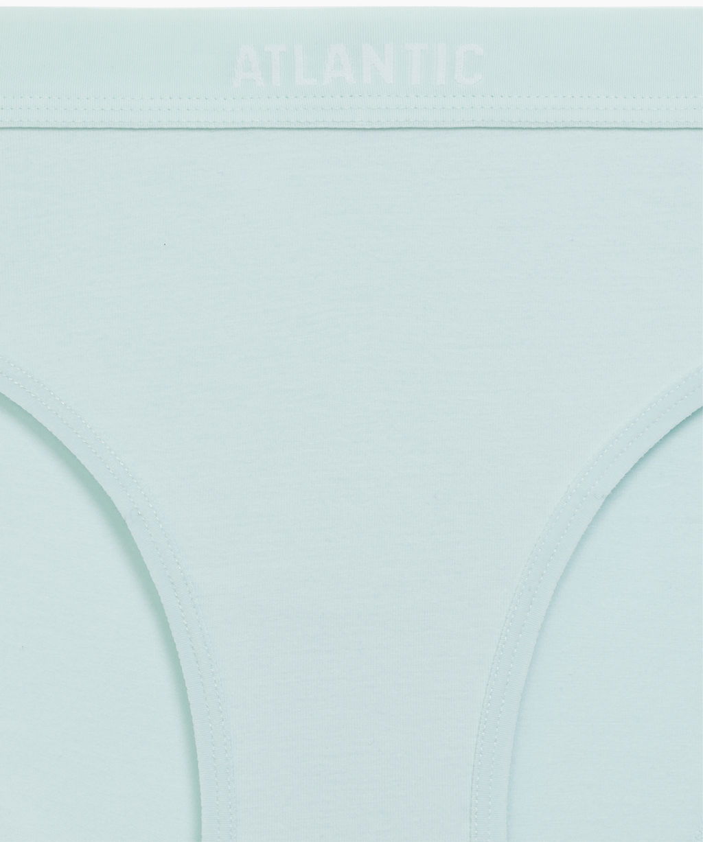 ATLANTIC 3CLP-012 Трусы спорт Sport - набор 3 шт. бежевый + ванильный + светло-голубой фото 6