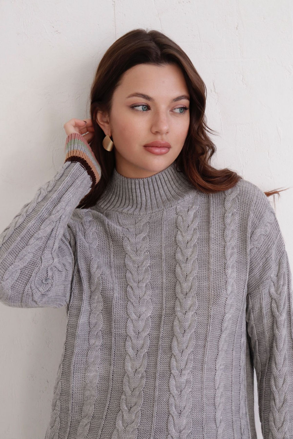 11002 Свитер серый - Martichelli фото 3
