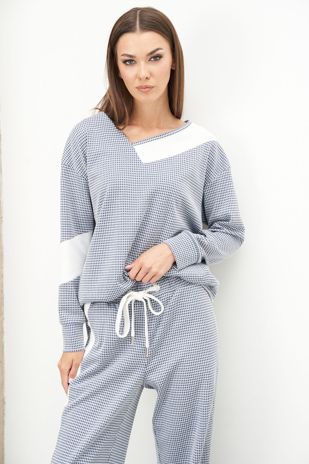 Спортивный костюм 4601 голубой - Fantazia mod фото 5