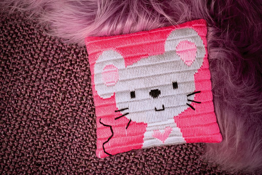 Набор для вышивания VERVACO PN-0157543 Маленькая мышь 25 х 25 см