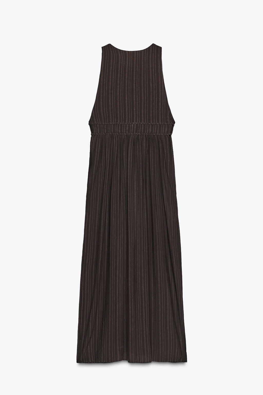 STRIPED LONG WAISTCOAT - Zara фото 7