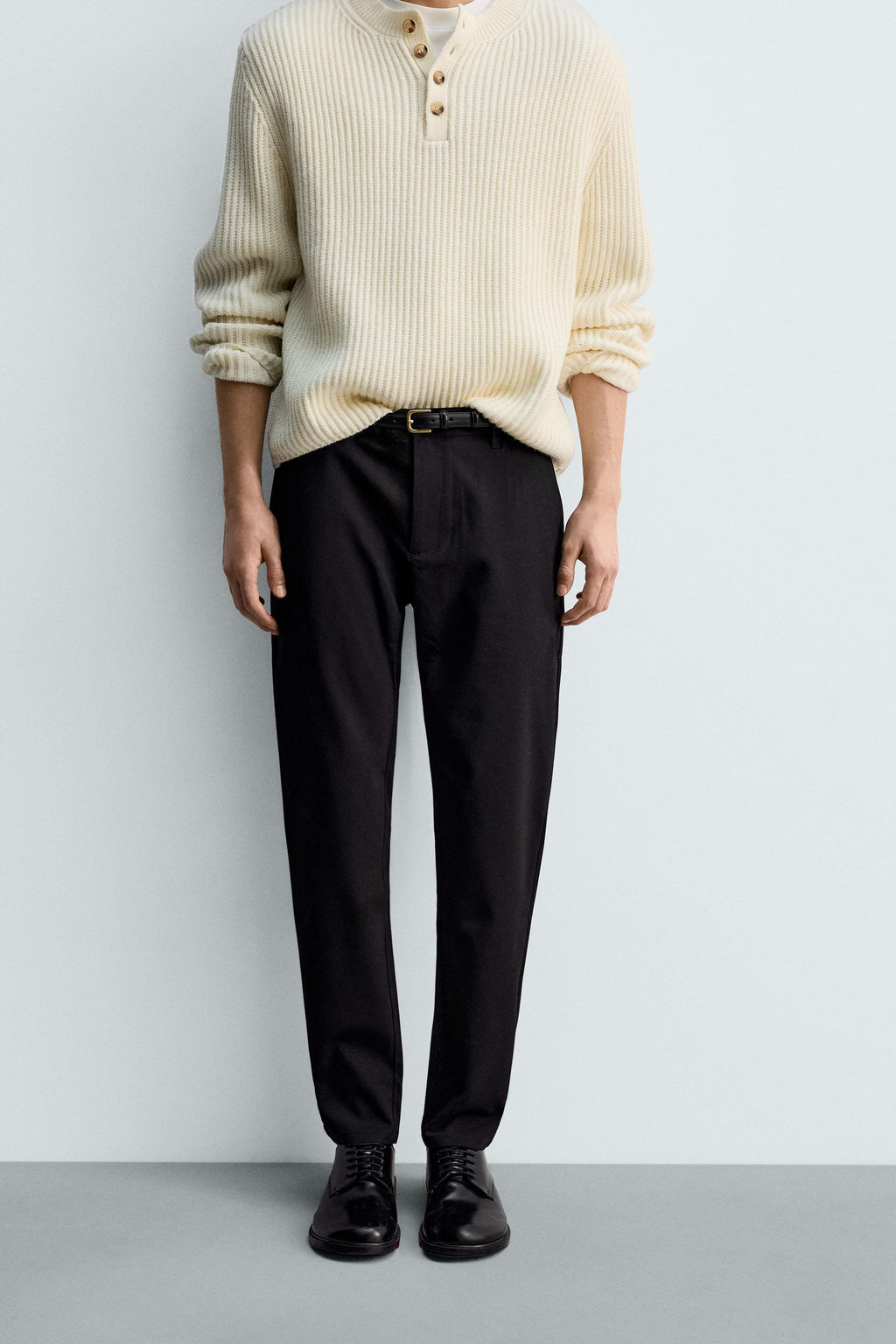 SLIM FIT COMFORT TROUSERS - Zara фото 43