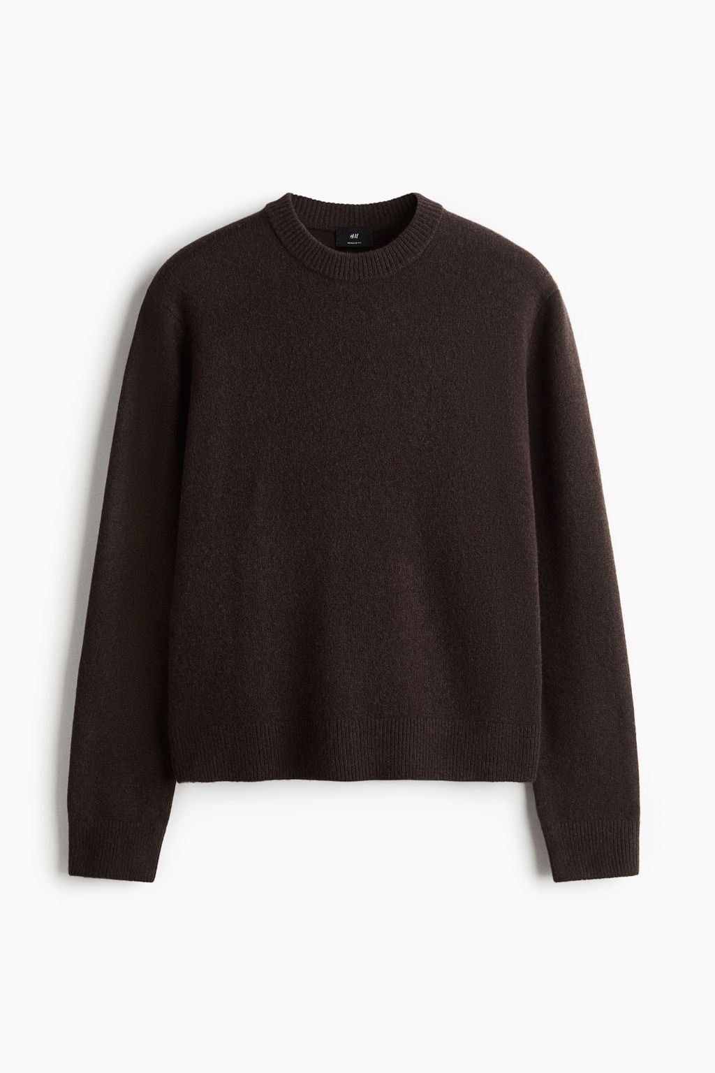 Jersey en punto fino de lana Regular Fit - H&m фото 5
