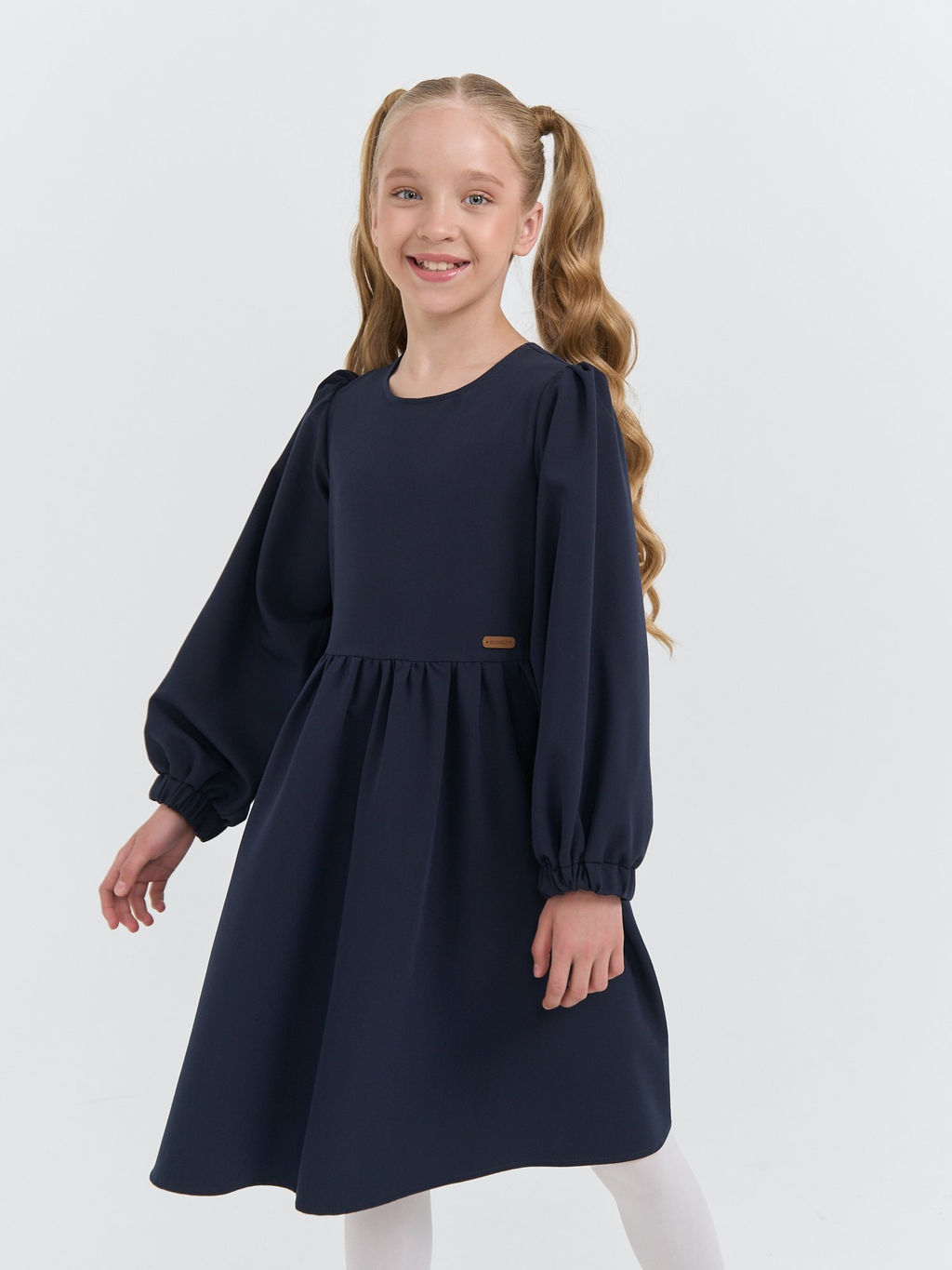 Платье Темно-синее 7+ - Bungly фото 2