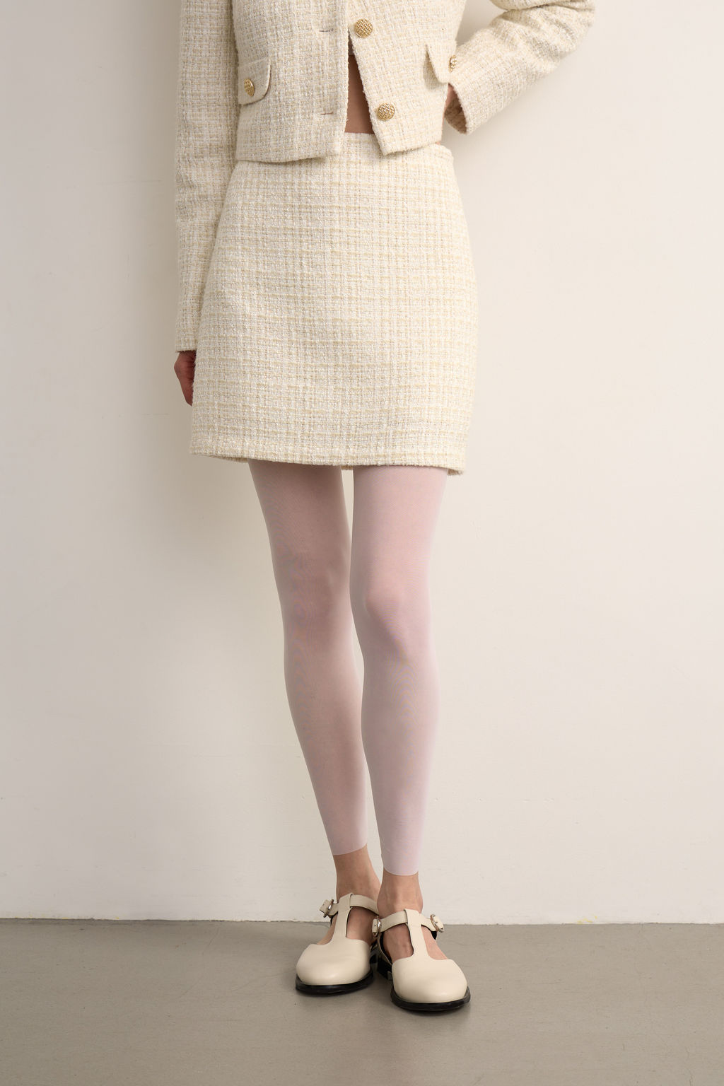 Юбка мини из твида - Mollis фото 3