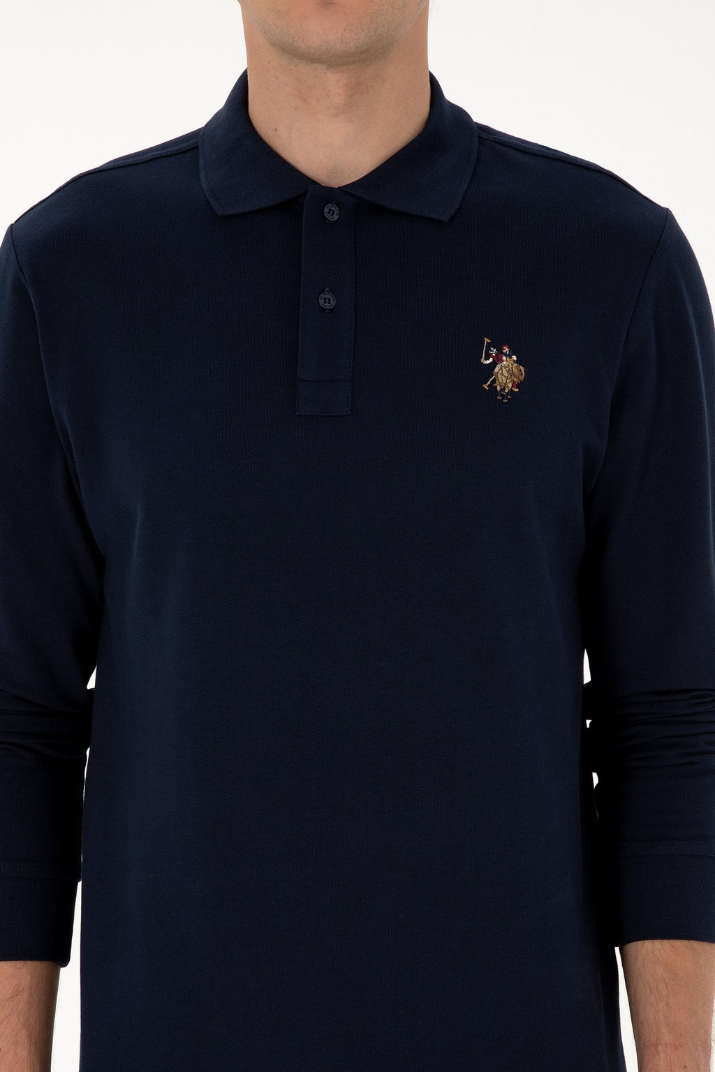 Erkek Lacivert Basic Sweatshirt Sepette S_rpriz _ndirim - U.s. polo assn фото 6