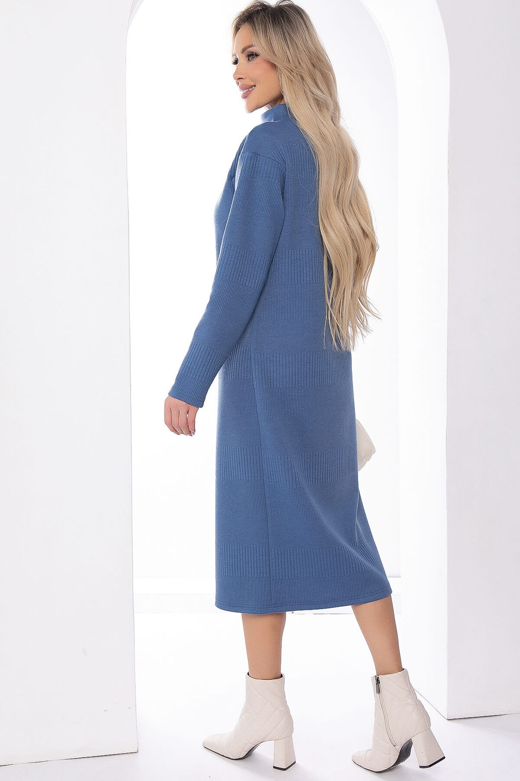 Платье Дора (джинс) П8261 - Lt collection фото 2