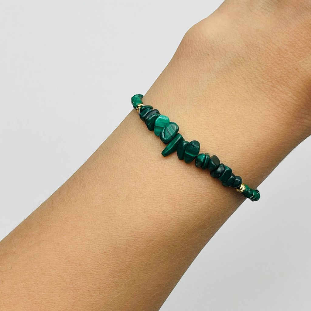 Браслет из Малахита 18,5 см +