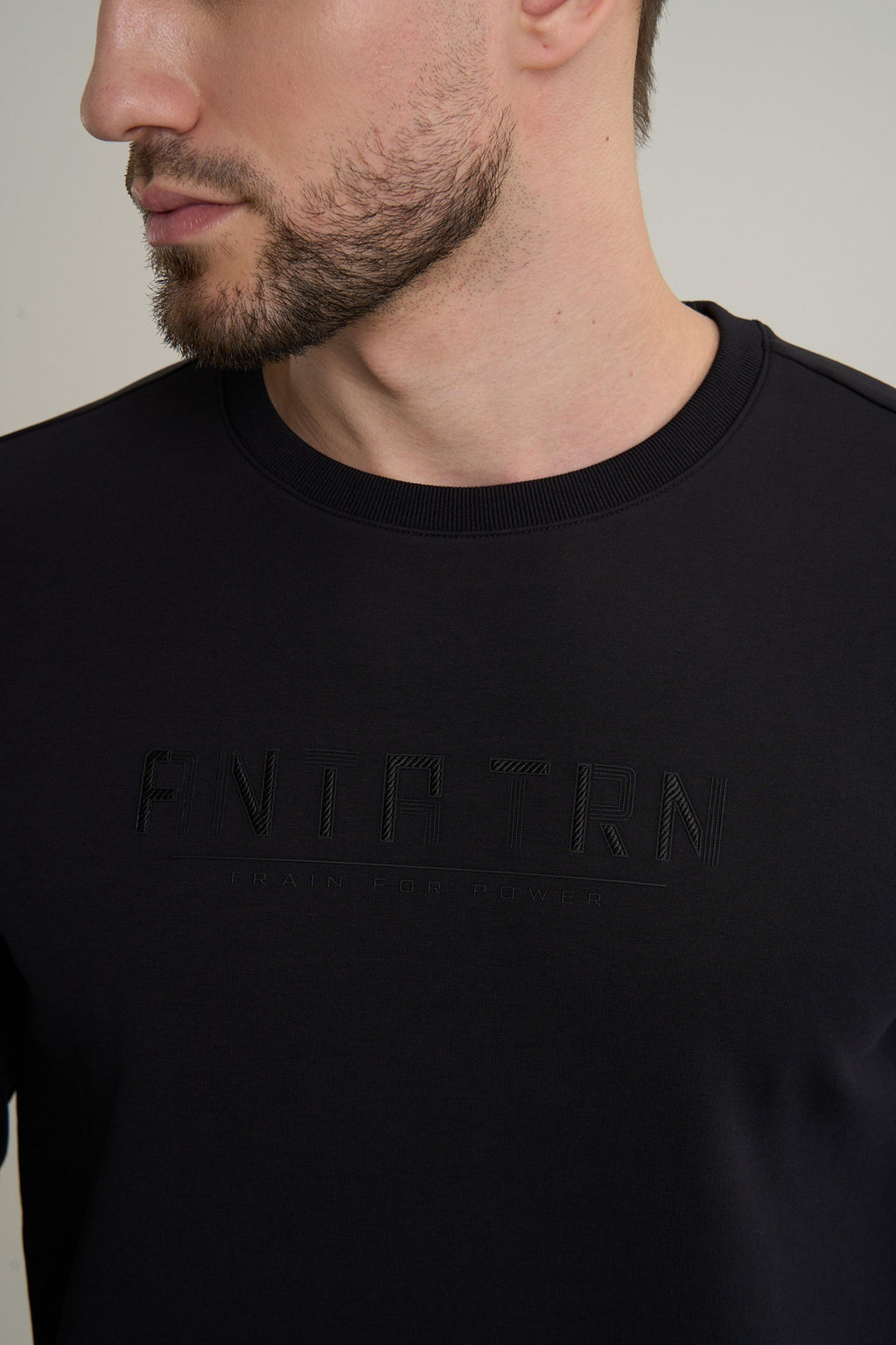 Свитшот Черный ANTA TRN Sweatshirt фото 6