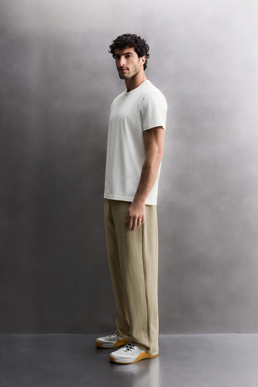 CAMISETA RELAXED FIT HEAVYWEIGHT / Blanco - Zara фото 4