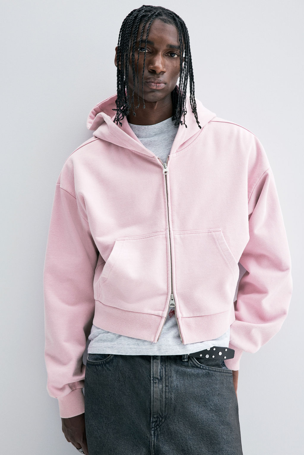 Chaqueta sudadera con capucha Oversized Fit - H&m фото 2