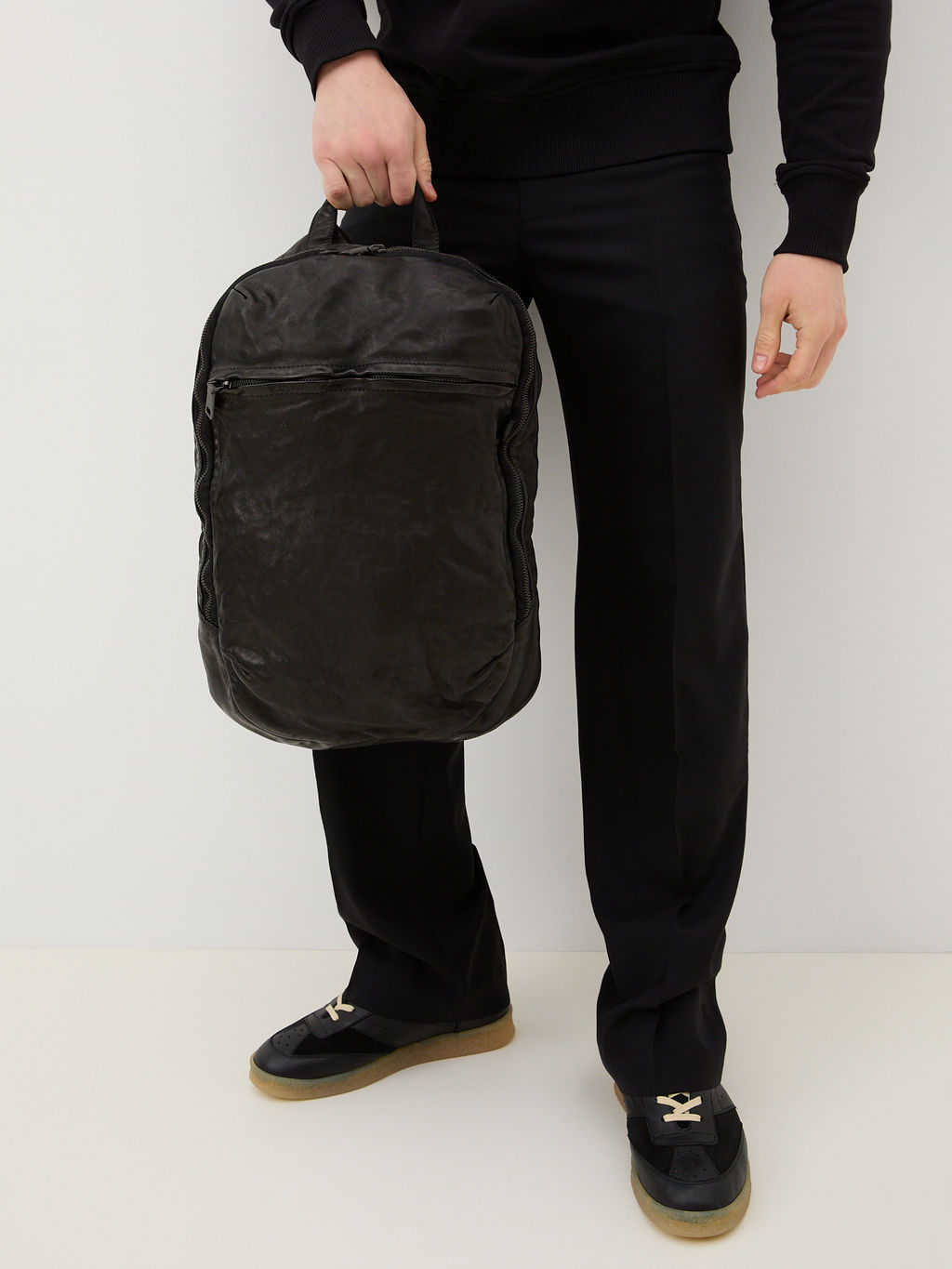 Мужской рюкзак OFFICINE CREATIVE RECRUIT/015 NOVAK T. NERO Артикул 3969096, черный  фото 6