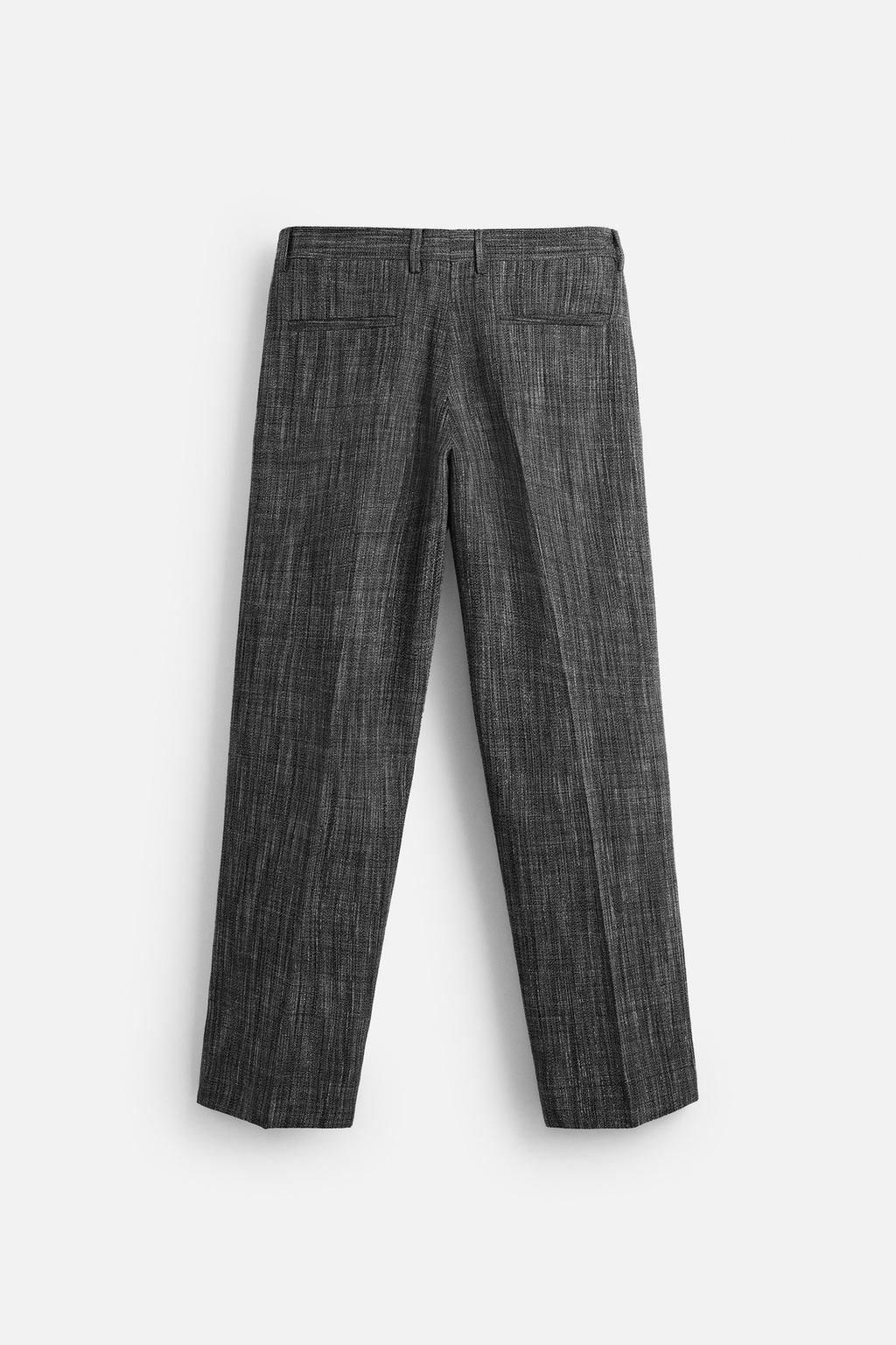 TEXTURED TROUSERS LIMITED EDITION - Zara фото 7