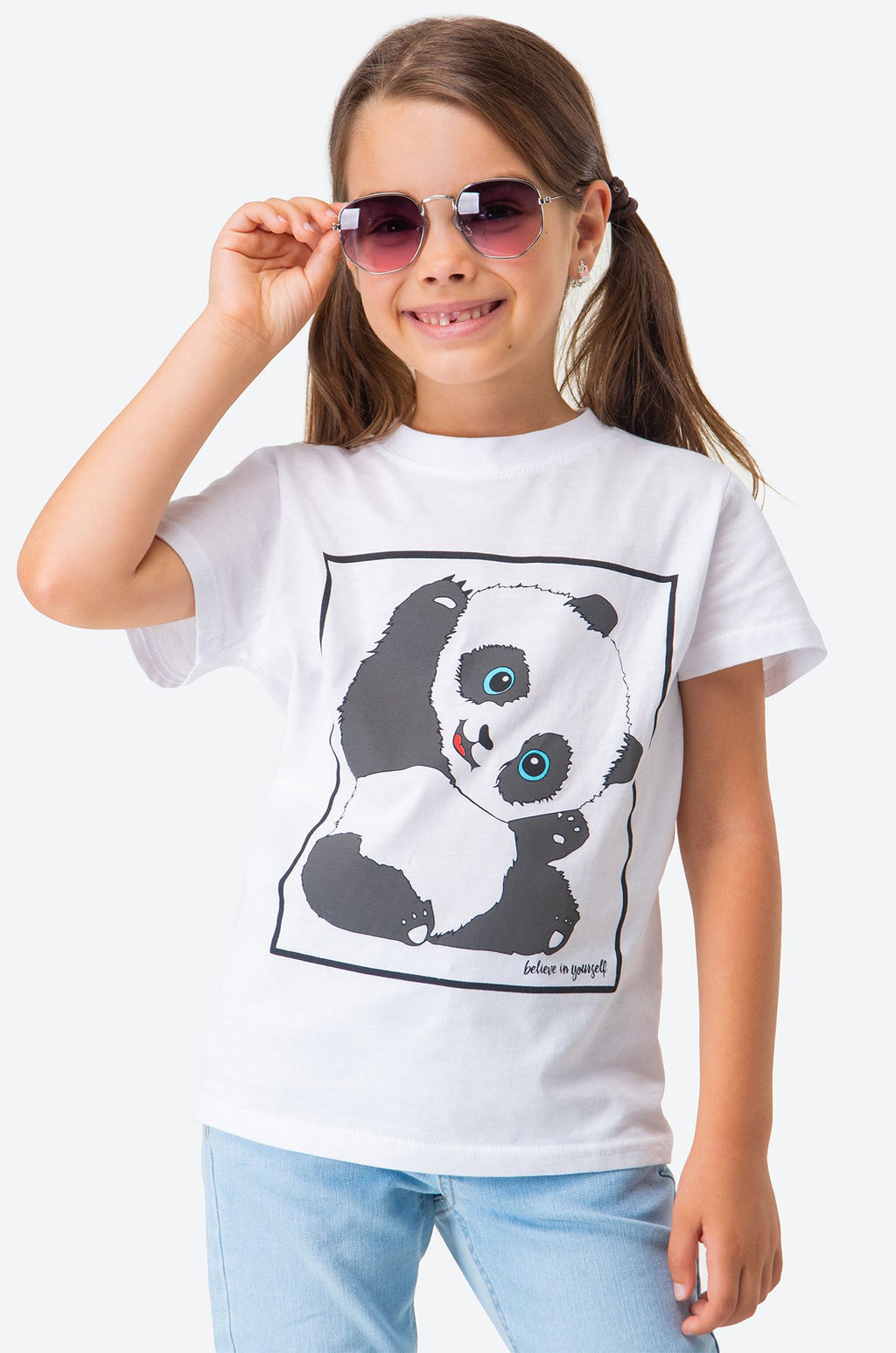 Детская хлопковая футболка Happy Fox фото 19