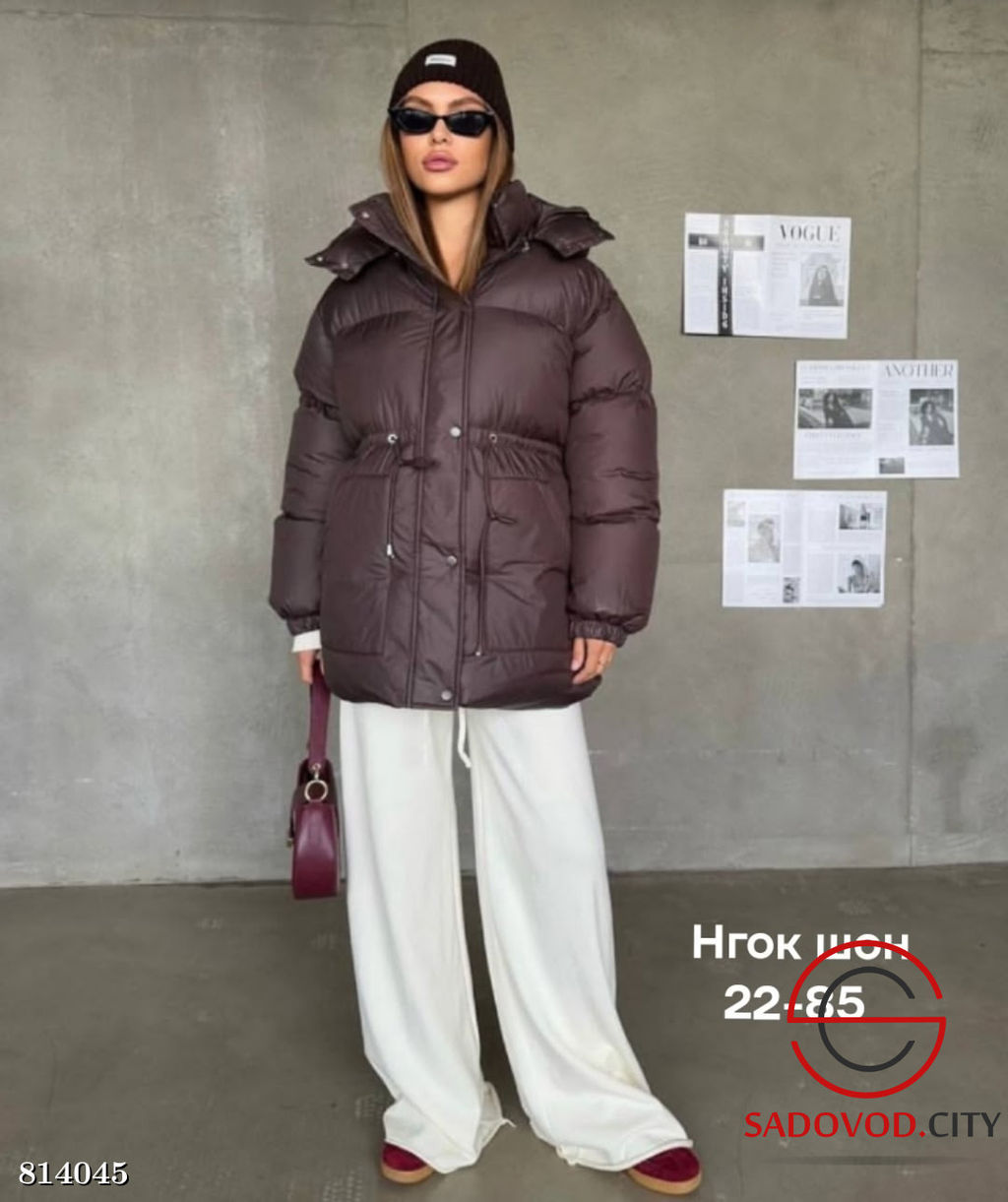 Куртка женская с капюшоном - Bruno фото 3