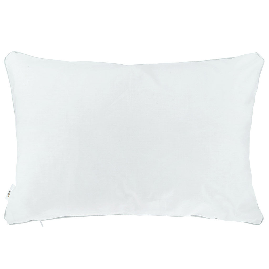 Наперник перопуховой 50х70см Пуходержащий, сатин отбеленный 135г/м2, на молнии, упаковка ПП 22х30см Домашняя мода (Россия)