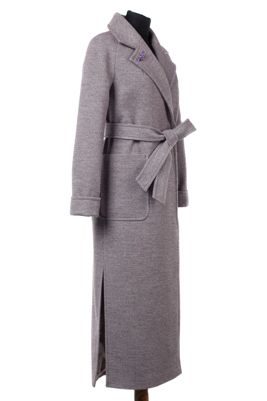 Пальто женское демисезонное Classic Reserve (пояс) - El podio фото 8