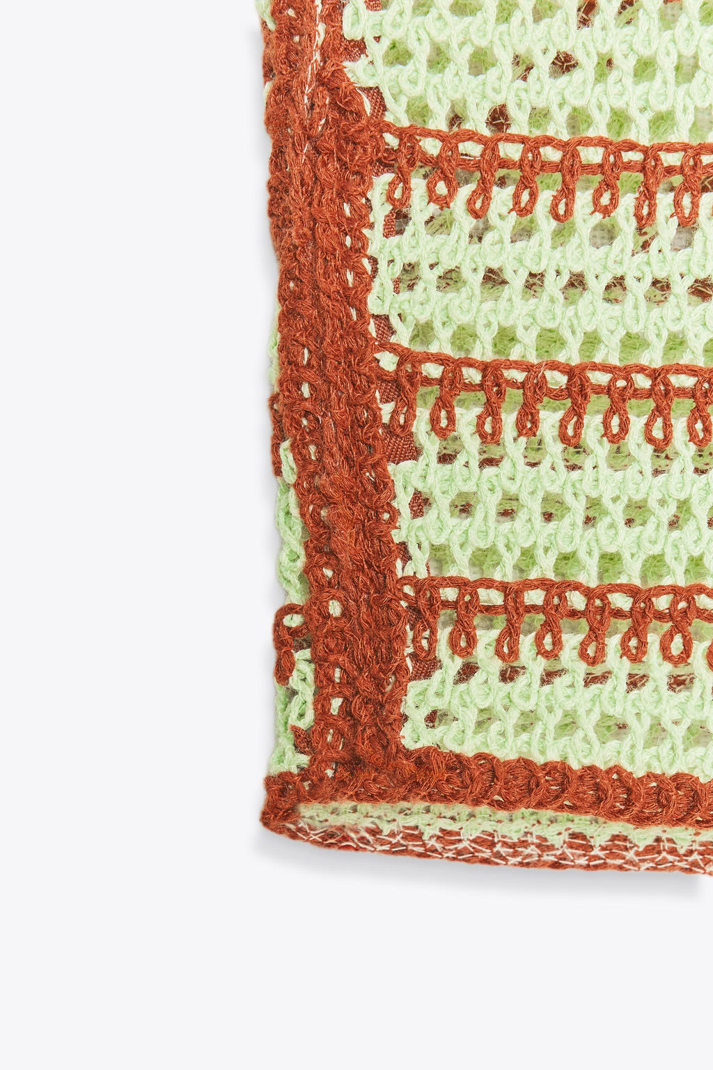 CROCHET CROP TOP - Zara фото 5