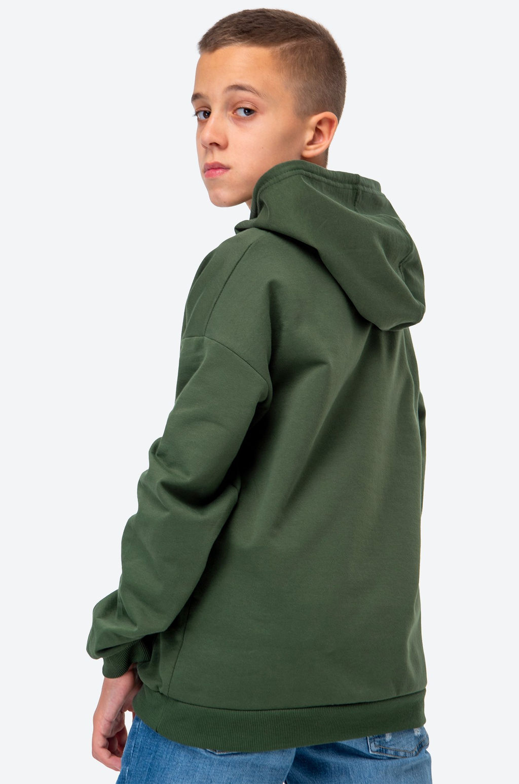 Толстовка для мальчика из футера с начесом Happyfox