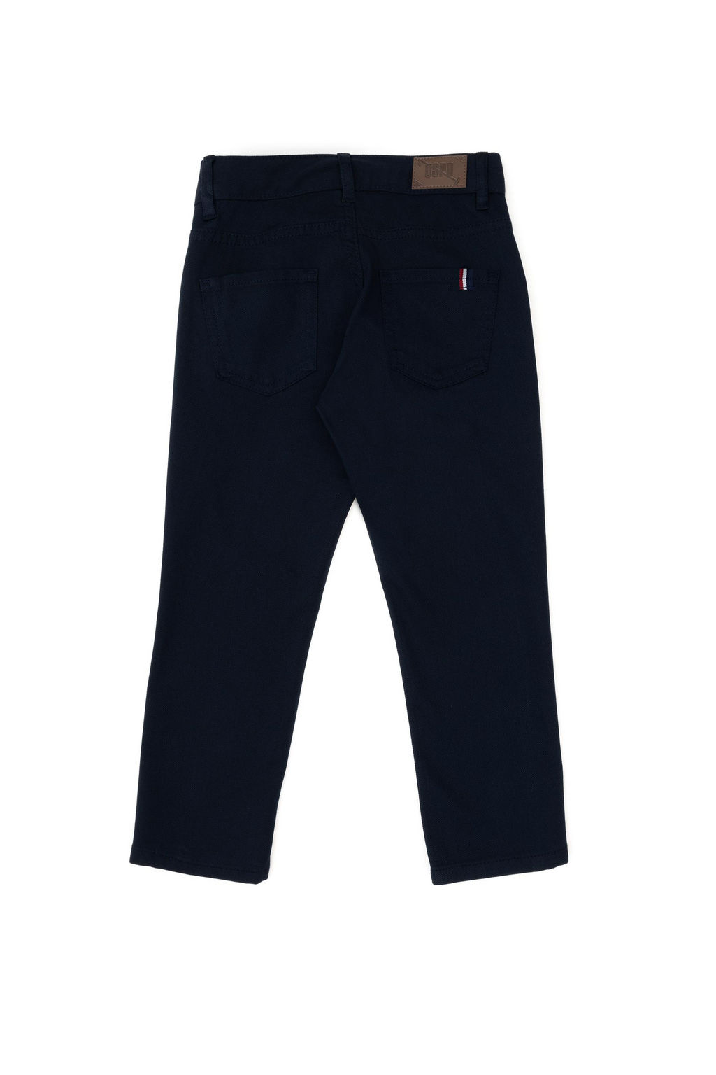 Темно-синие брюки из плотной ткани для мальчика Неожиданная скидка в корзине - U.s. polo assn фото 3