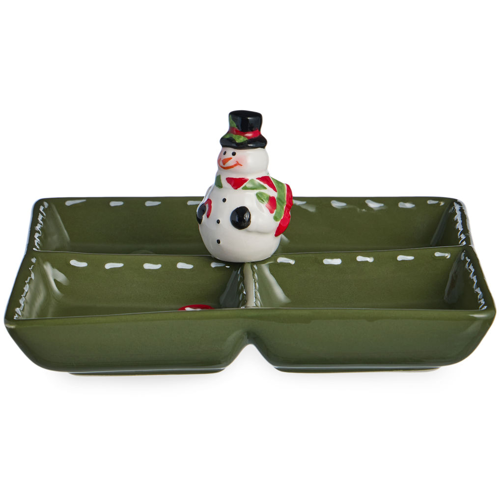 МЕНАЖНИЦА 4 СЕКЦИИ КОЛЛЕКЦИЯ CHRISTMAS GIFT 19*19*9,5 СМ - Lefard фото 8