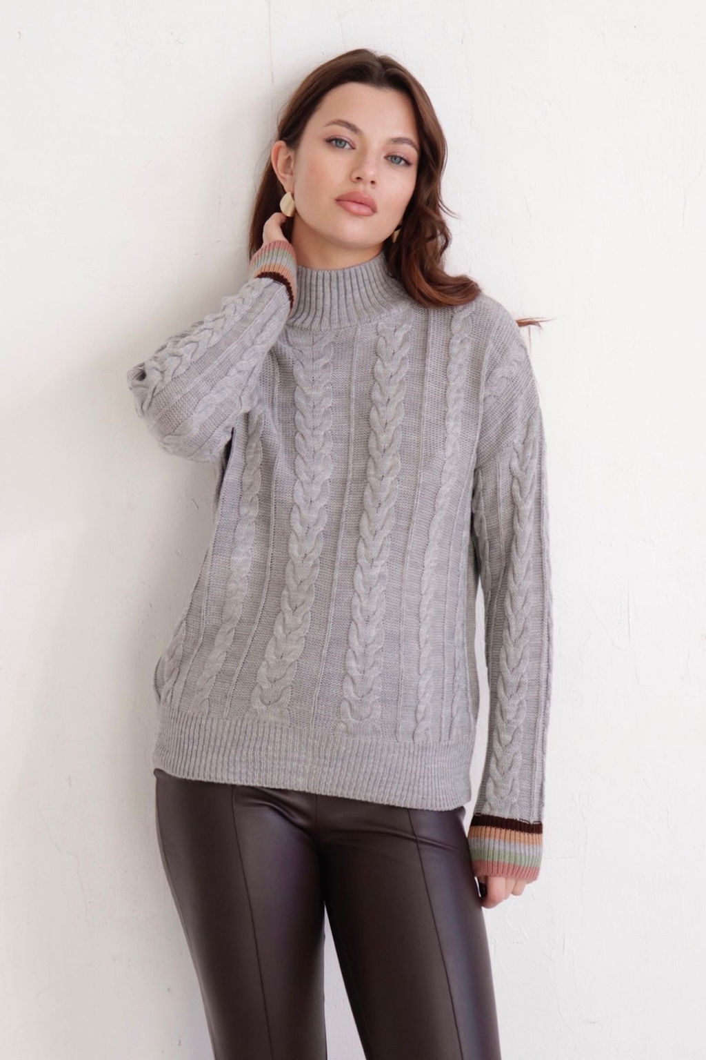 11002 Свитер серый - Martichelli фото 4