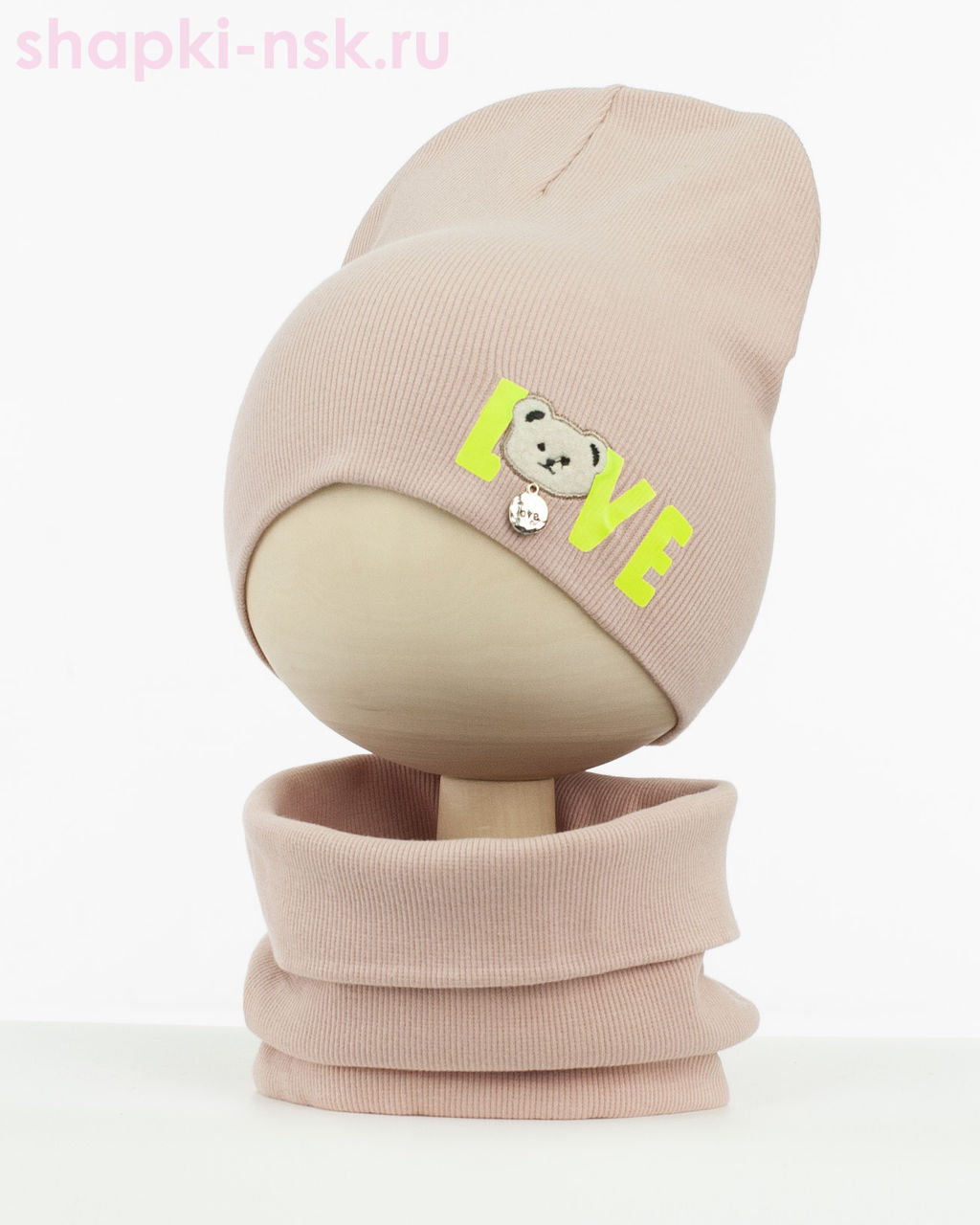 02-23-LT Комплект (колпак+снуд) (50-52)