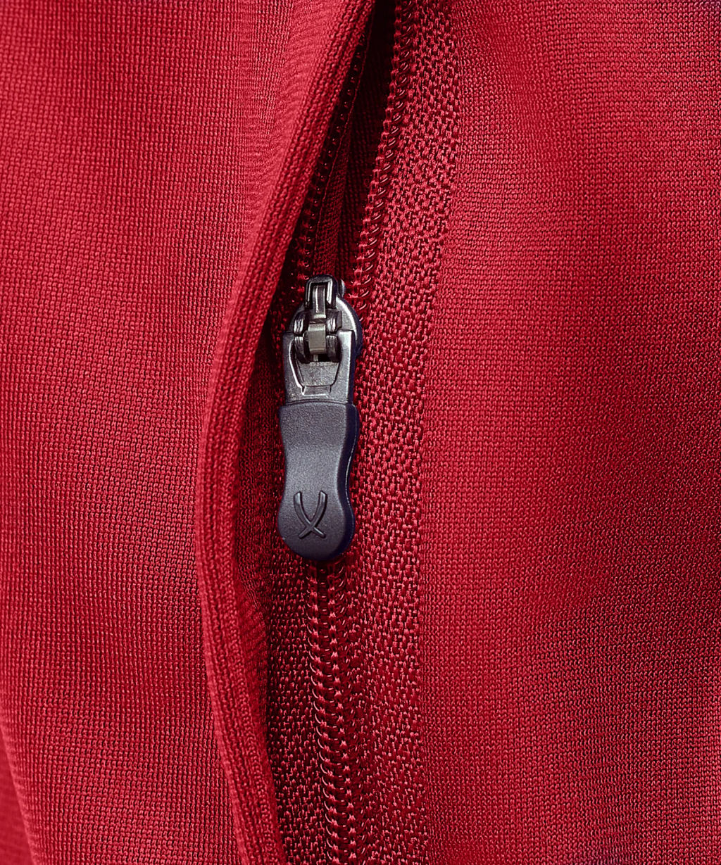 Олимпийка JOGEL DIVISION PerFormDRY Pre-match Knit Jacket, красный, детский  фото 3