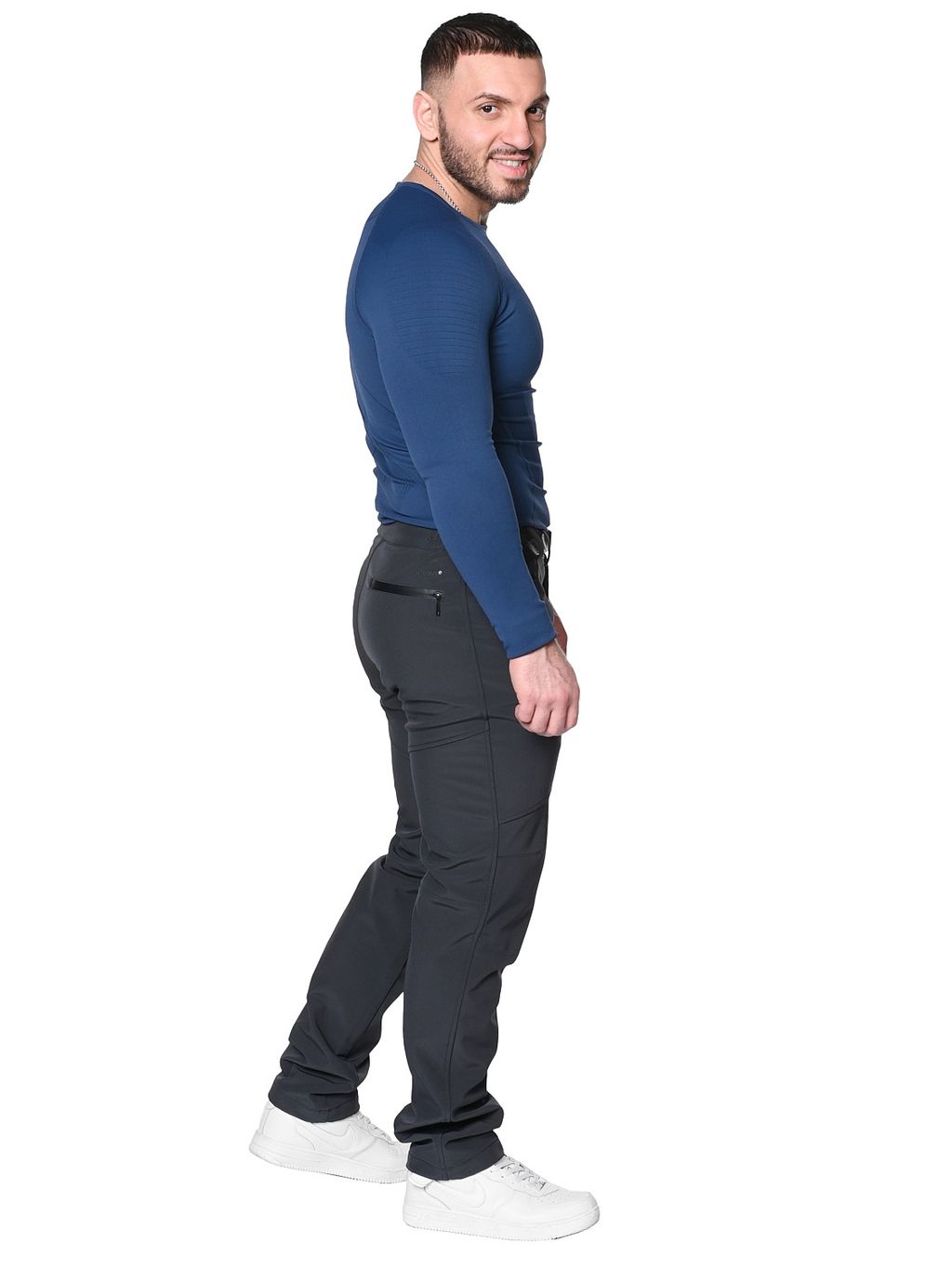 Брюки C-0304 Темно-серый