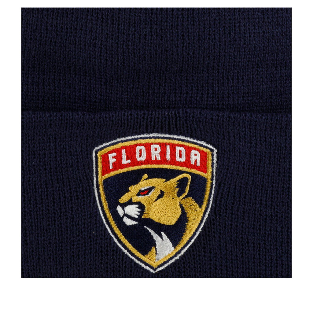 Шапка AMERICAN NEEDLE арт. 21019A-FLP Florida Panthers Cuffed Knit NHL (темно-синий)  фото 2
