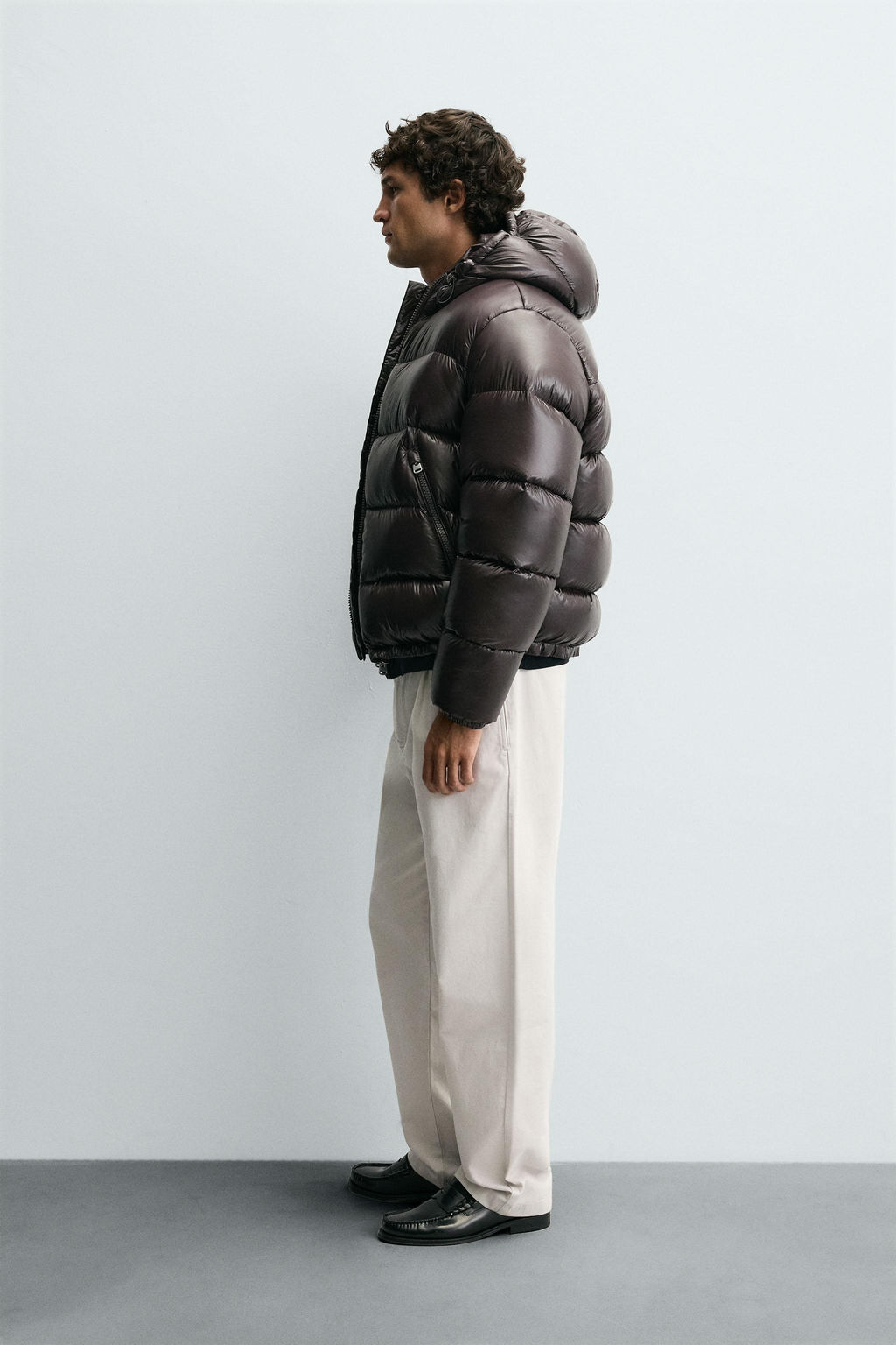 100% FEATHER WATER-REPELLENT DOWN JACKET - Zara фото 4