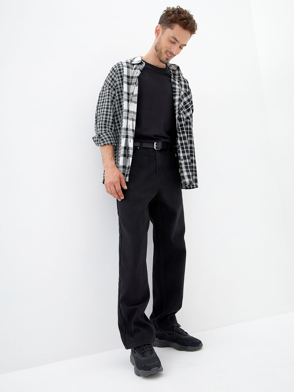 Утепленные Мужские джинсы BAGGY - Mossmore фото 4