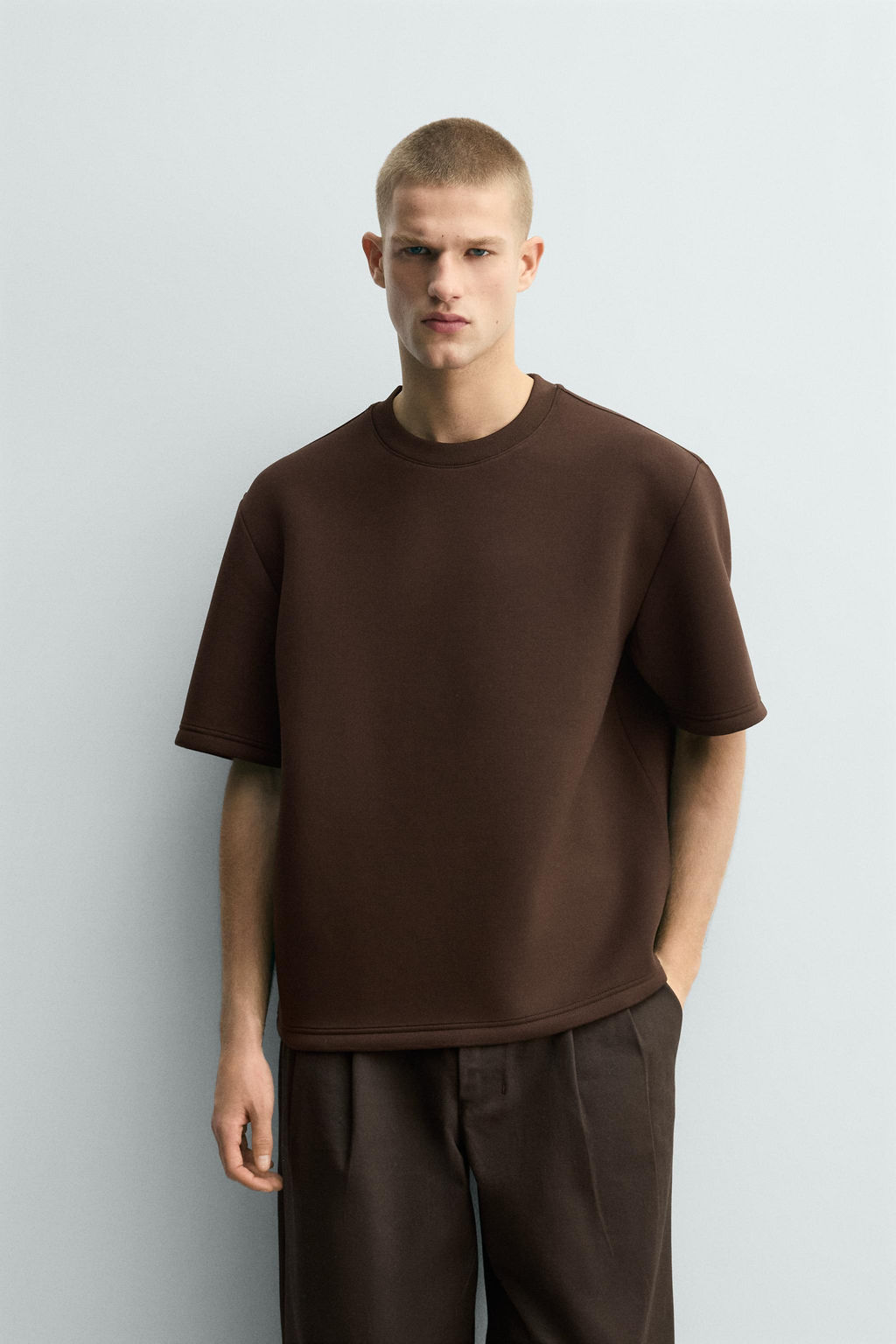TECHNICAL OVERSIZE SWEATSHIRT - Zara фото 2