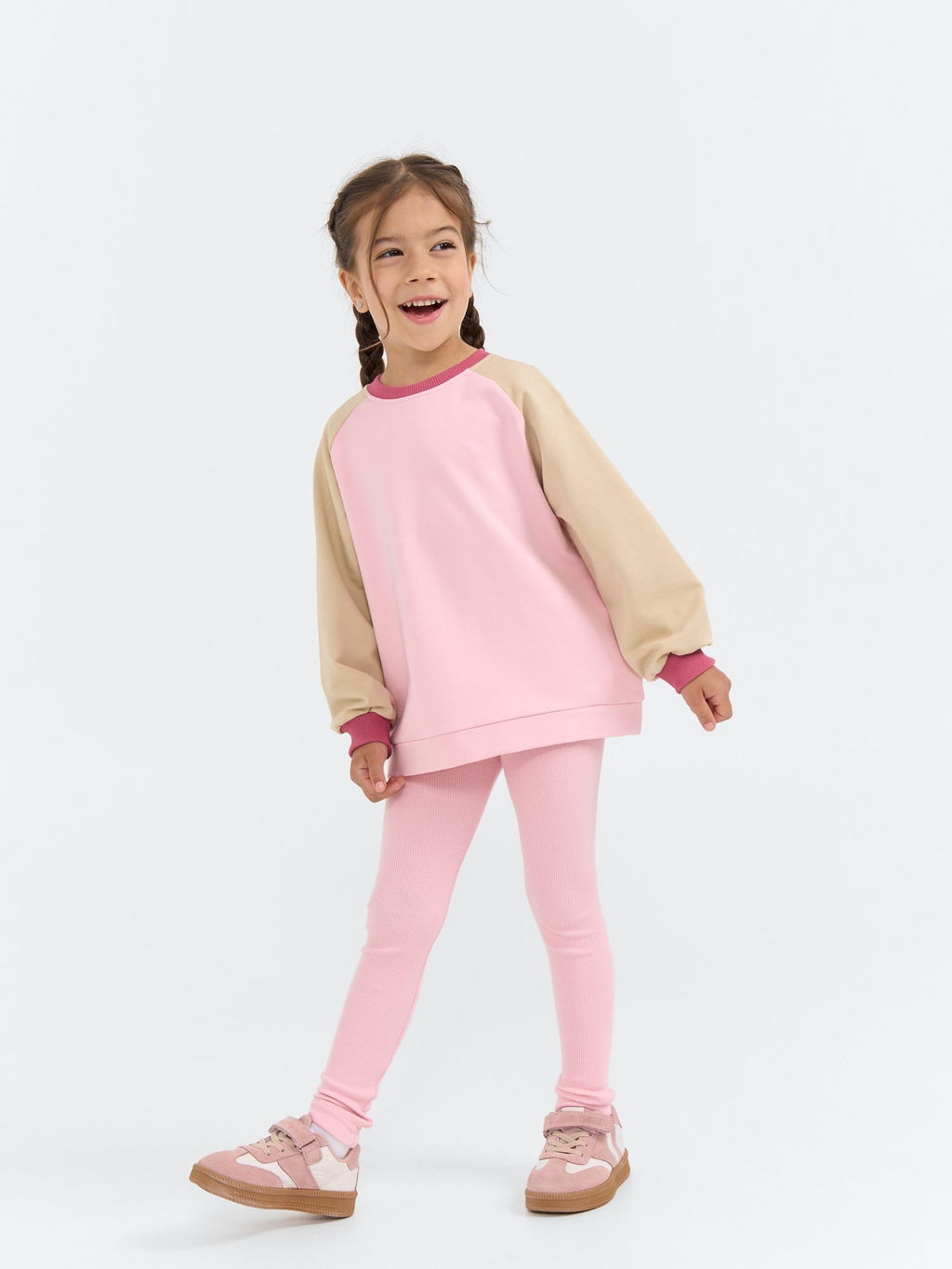 Свитшот облегченный Розовый зефир - Bungly фото 5