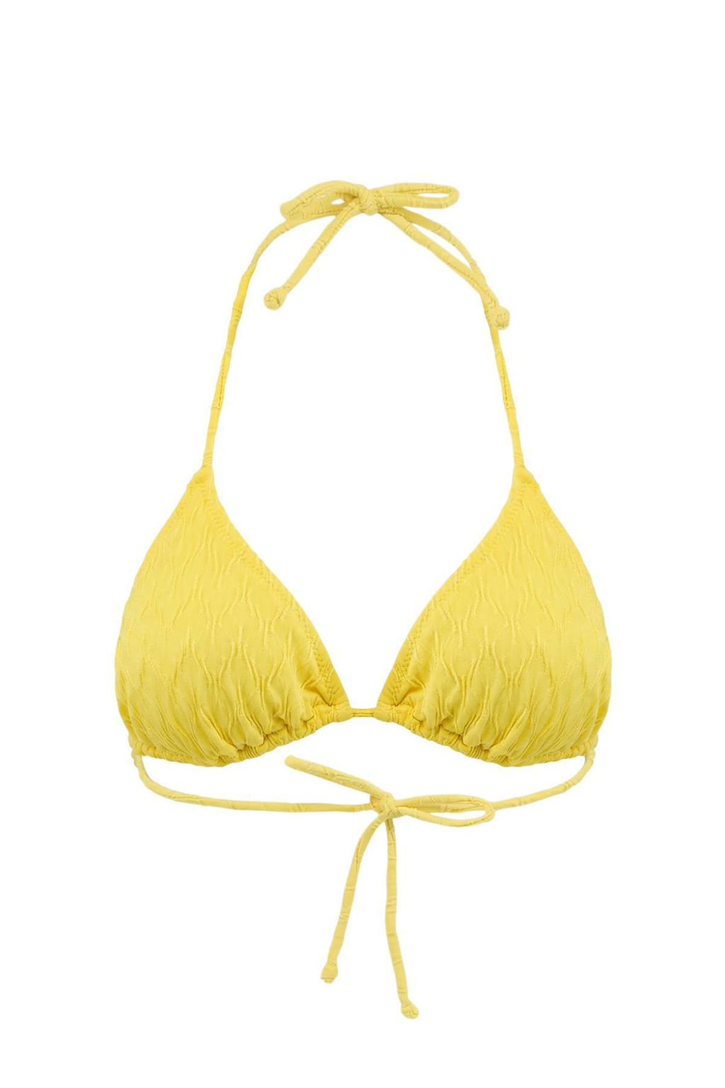 TRENDYOLMILLA Ekru Ucgen Dokulu Bikini Ustu TBESS23BU00272  фото 22