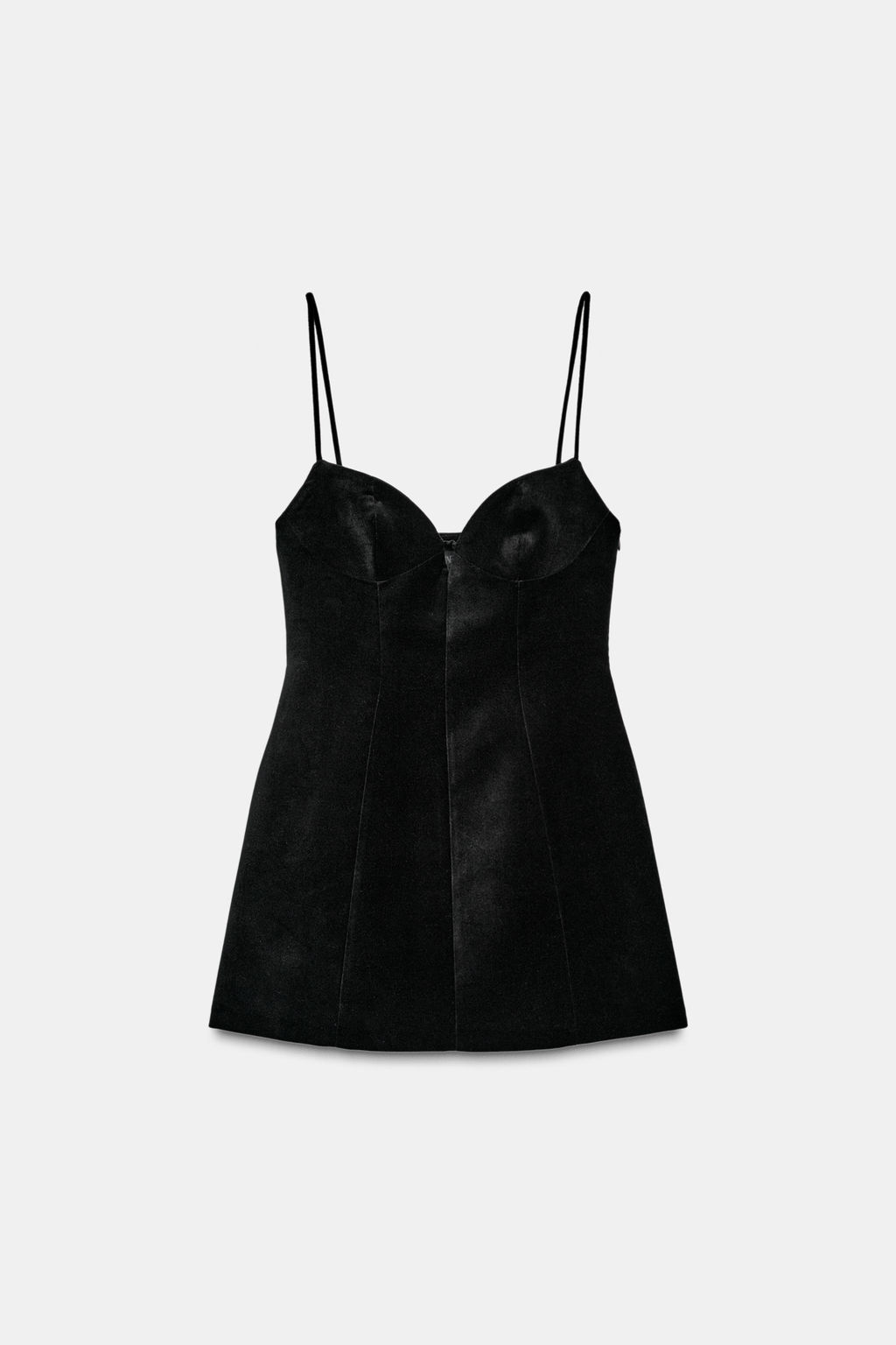 SHORT DRESS WITH VOLUME STRAPS - Zara фото 5