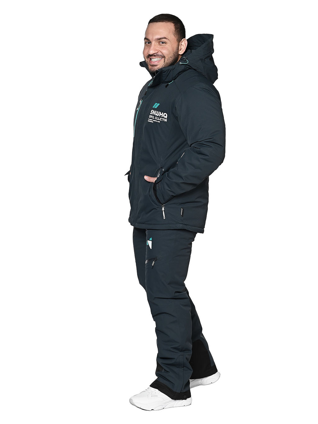 Костюм A-89103 Темно-серый