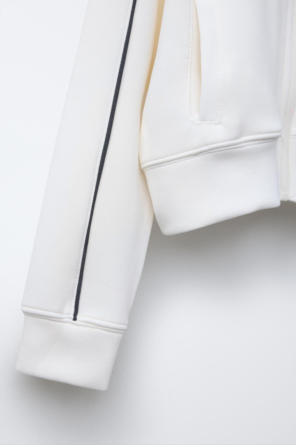 MODAL HOODED JACKET, CHARACTERISTICS - Zara фото 7