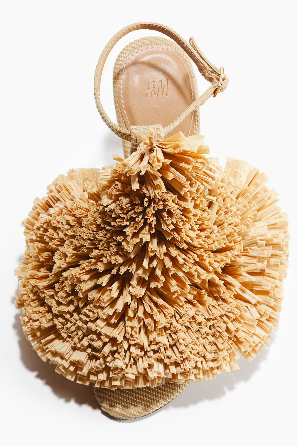 Sandalias de tac?n con pomp?n - H&m фото 3