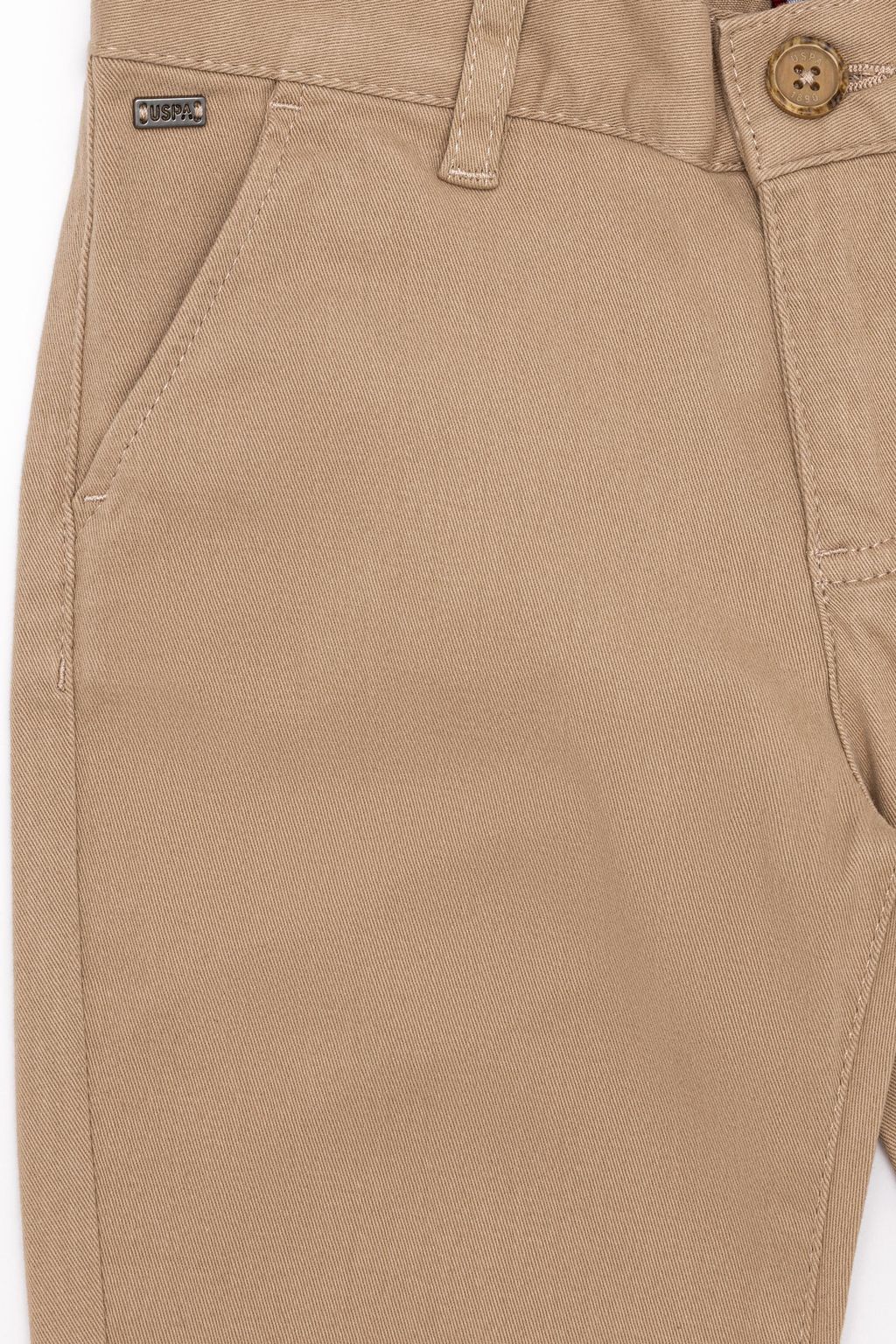 U. S. Polo Assn Брюки из парусины светло-коричневого цвета для мальчика - U.s. polo assn фото 4