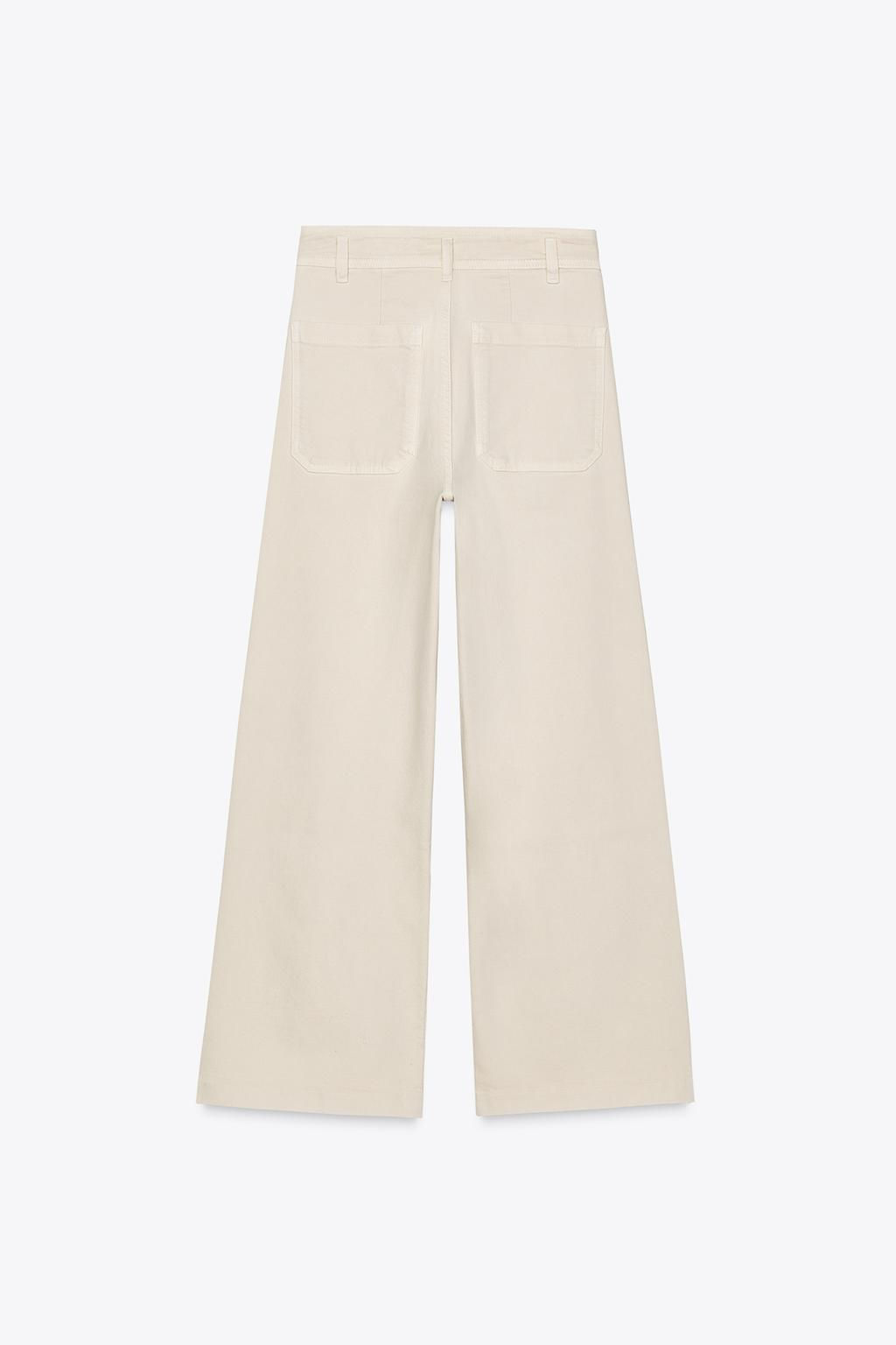 ZW COLLECTION WIDE-LEG HIGH-WAIST JEANS - Zara фото 31