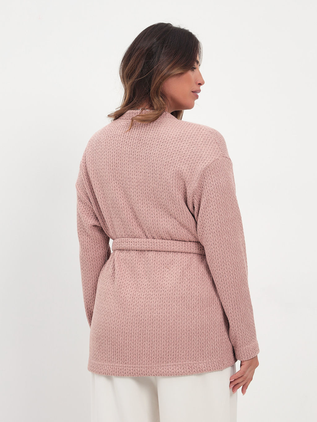 Жакет женский трикотажный KATHARINA KROSS KK-JTR-003Kn-брусничный  фото 7