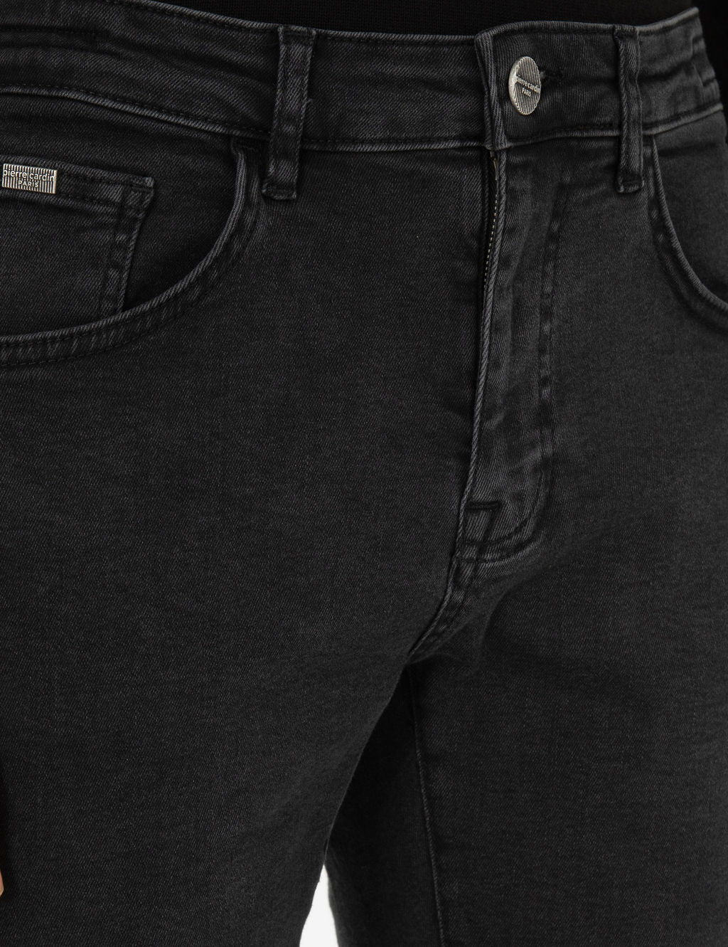 Antrasit Slim Fit Jean Pantolon