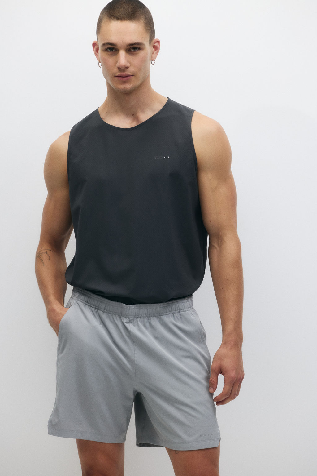 Pantal?n corto de deporte con DryMove - H&m фото 6