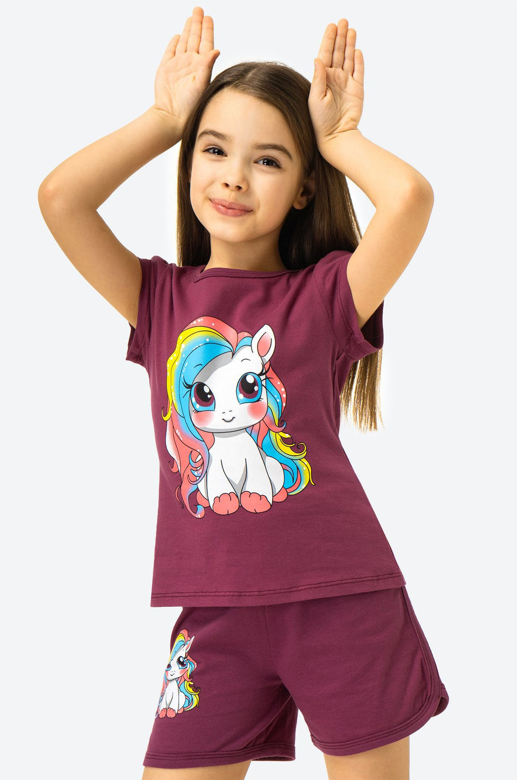 Хлопковый летний костюм для девочки Bonito  фото 6