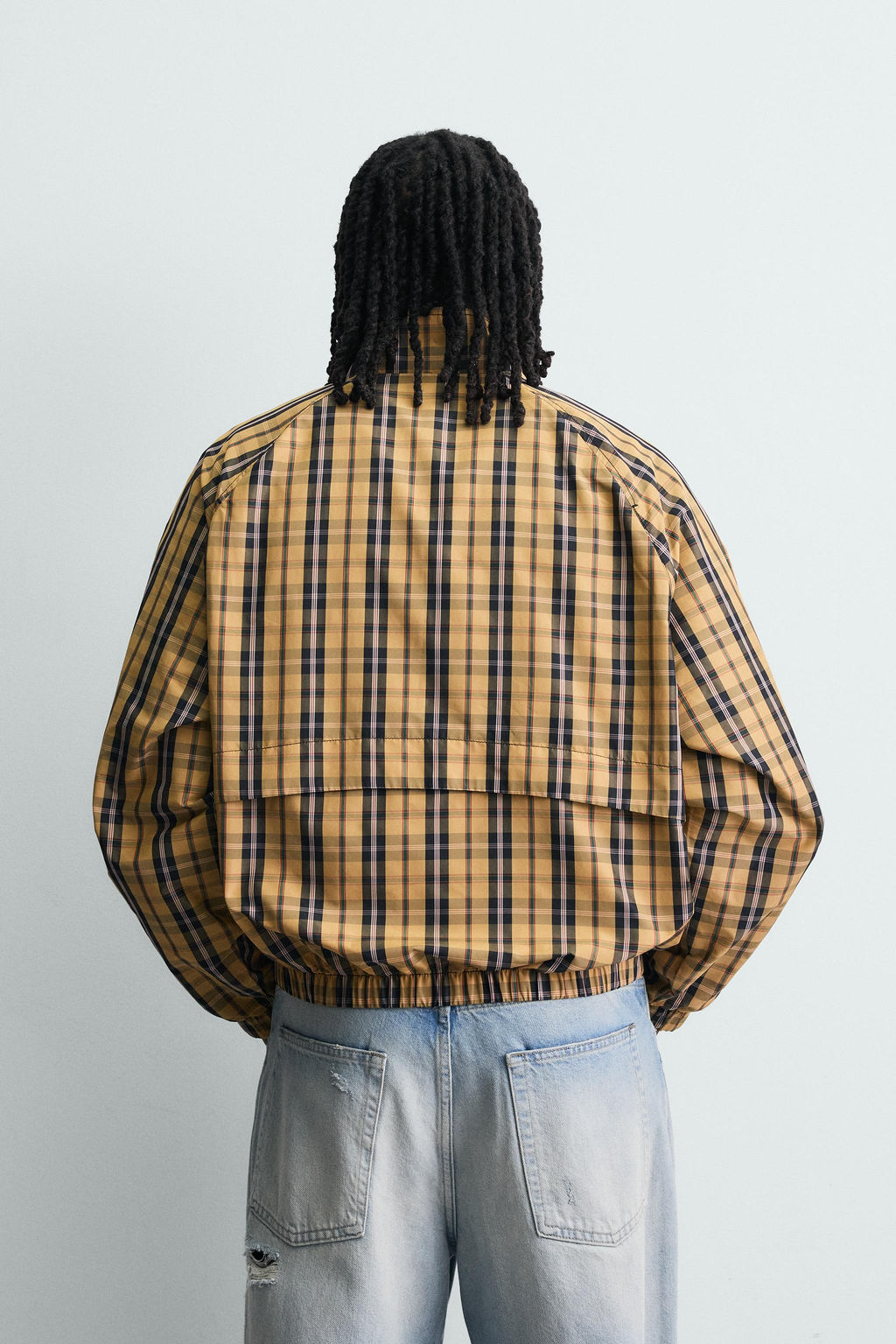 BOXY FIT CHECK TECHNICAL JACKET - Zara фото 11