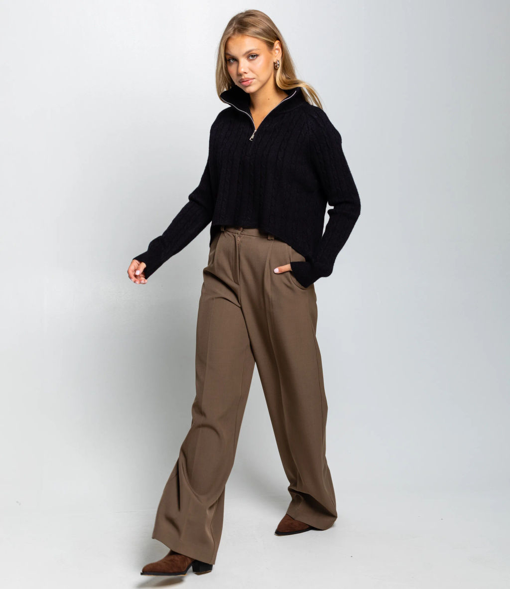 Джемпер #КТ177, чёрный