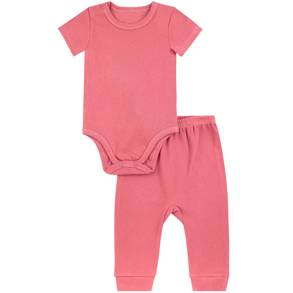 Комплект Youlala боди и штанишки из хлопка в ассортименте  фото 2