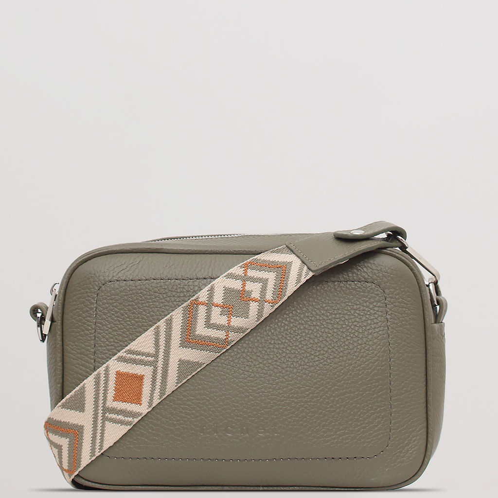 Женская кожаная сумка Richet 3154LNT 630 Зеленый